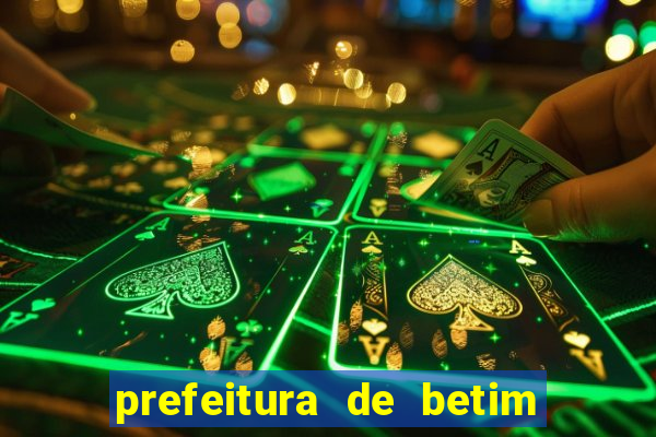 prefeitura de betim contracheque online